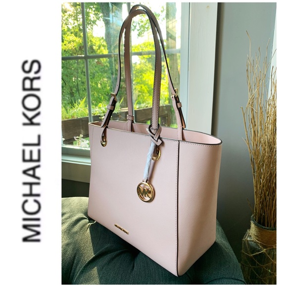 NWT authentic MK leather Walsh tote blossom - Picture 2 of 6